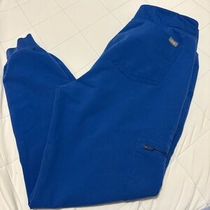 Figs Royal Blue jogger scrub Pants